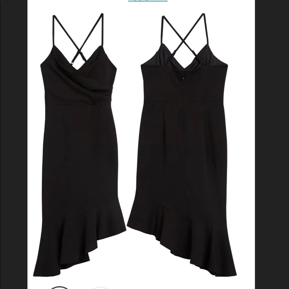 Bebe little black dress